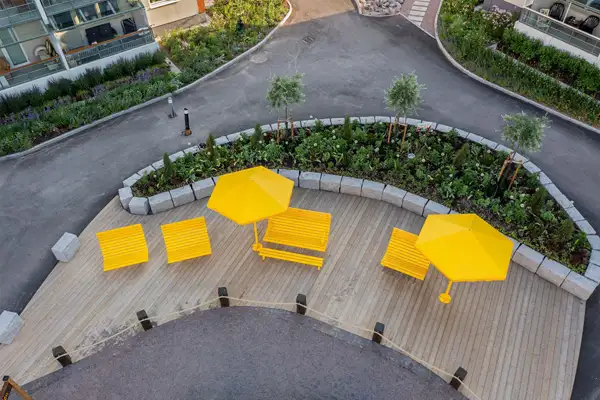 PARASOL FOUR SEASONS - mât droit NOLA