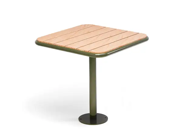 TABLE CARRÉE GRY - pin Linax - à sceller NOLA