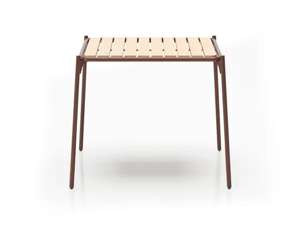 TABLE CARRÉE ROCKY - Accoya® NOLA