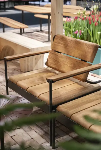 CHAISE ALTA - chêne huilé NOLA