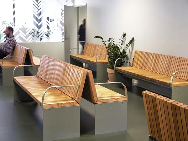 BANC VÄRTAN - 210x48cm - chêne huilé NOLA
