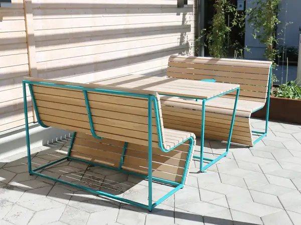 BANC AVEC TABLETTE VILDING NOLA