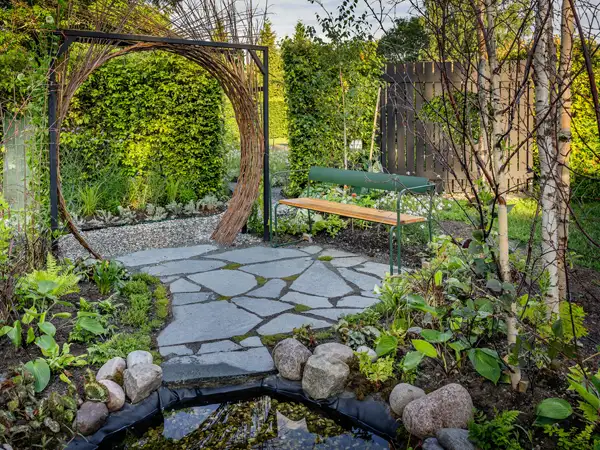 BANC DROIT SIGILL - chêne huilé - acier galvanisé thermolaqué NOLA