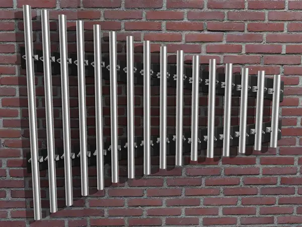 FREECHIMES-GLOCKENSPIEL „SYMPHONIE PENTATONIQUE“ – Wandbefestigung PERCUSSION PLAY