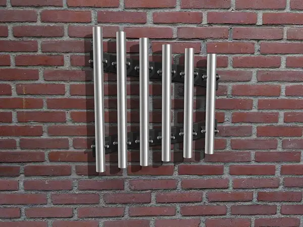 FREECHIMES-GLOCKENSPIEL, PENTATONISCH, SOPRAN – Wandbefestigung PERCUSSION PLAY