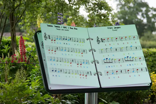 NOTENBUCH – zum Versiegeln PERCUSSION PLAY