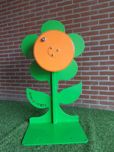 AUDIOSENSE-SPIELHALTER „BLUME“ – Farbe: Grün PLAYNETIC