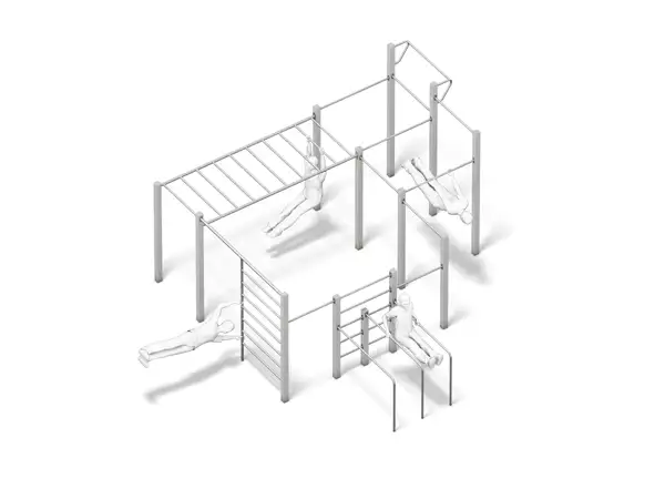 4FCIRCLE® Calisthenics - ALLROUND PLAYPARC