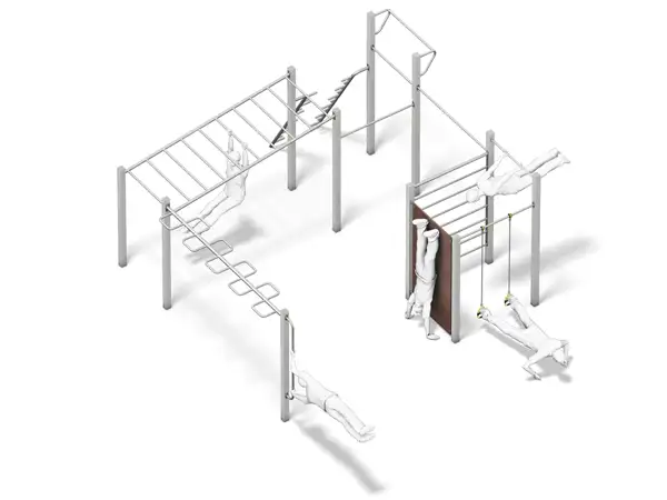 4FCIRCLE® Calisthenics - DISCOVERY PLAYPARC