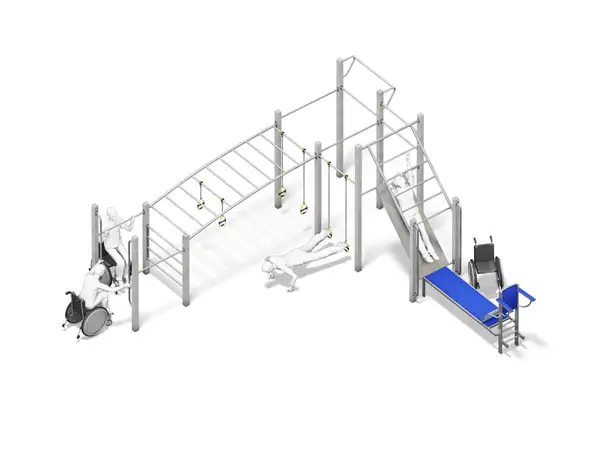 4FCIRCLE® Calisthenics - ALLTOGETHER 3 PLAYPARC