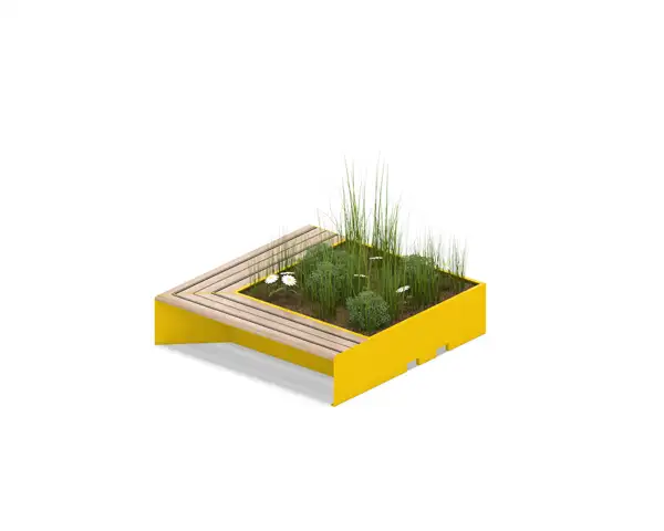 BANQUETTE/JARDINIÈRE CITY CLUB PLAYPARC