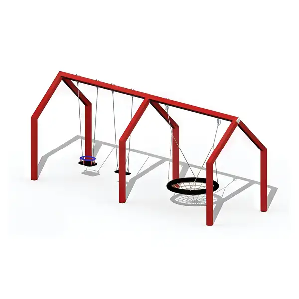 FRAME - BALANÇOIRE COMBINÉE: nid, siège plat et siège bébé SPIEL-BAU GmbH