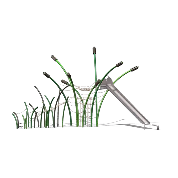 STRUCTURE DE JEUX ESSEN - sans décor joncs SPIEL-BAU GmbH