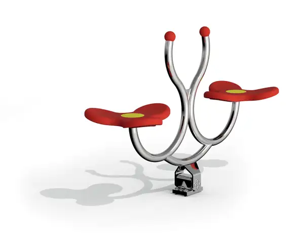 JEU SUR RESSORT ALTUS 2 - sièges fleurs STILUM