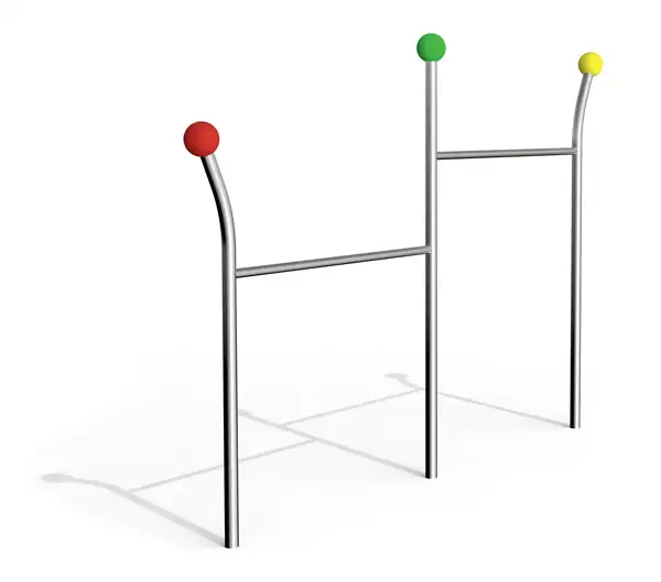 BARRE FIXE DOUBLE SUPRA 2 - ancrage 450mm STILUM