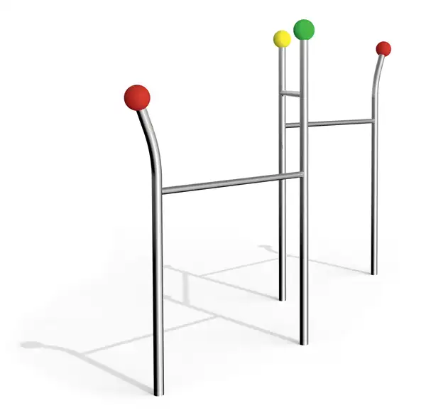 BARRE FIXE TRIPLE SUPRA 3 - ancrage 450mm STILUM