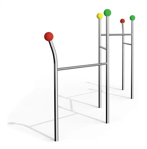 BARRE FIXE QUADRUPLE SUPRA 4 - ancrage 450mm STILUM