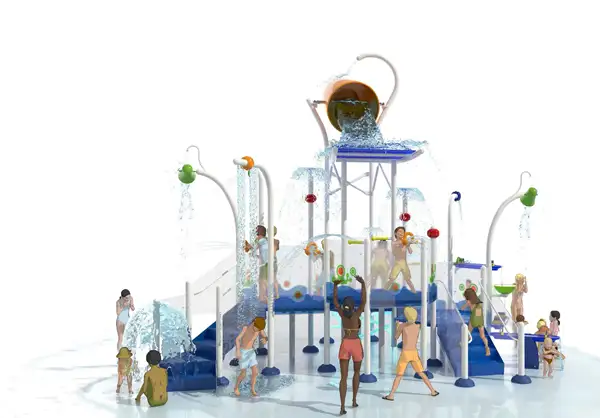 STRUCTURE ELEVATION - jeux aquatiques et supersplash VORTEX