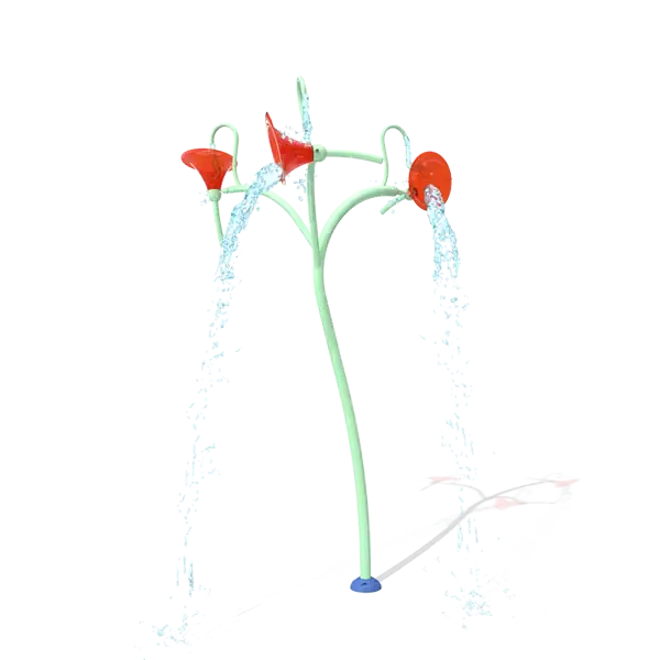 SPLASHPAD - WATERGARDEN - Fleur n°9 VORTEX