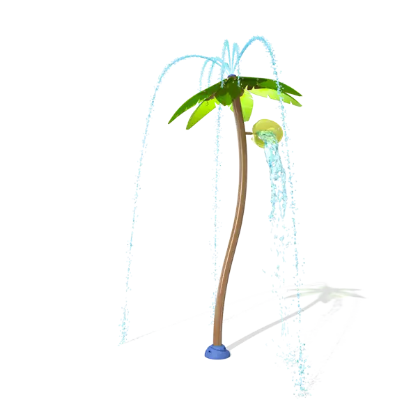 SPLASHPAD - WATERGARDEN -Palmier coco VORTEX