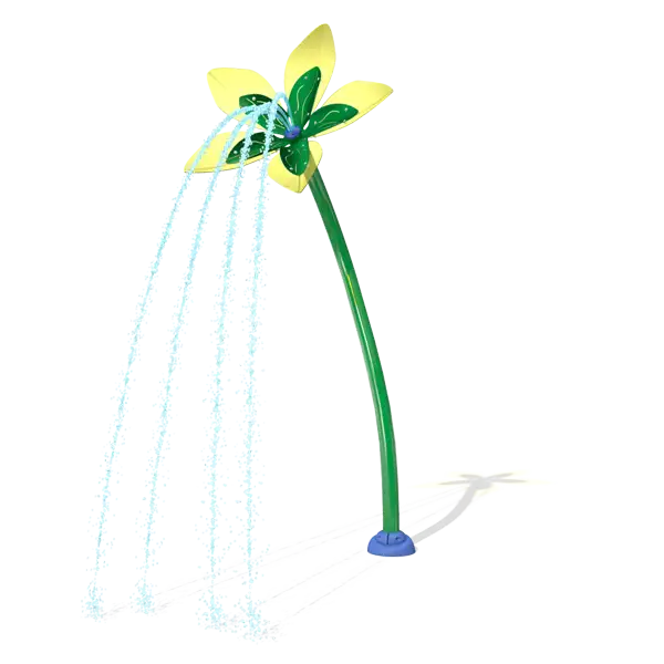 SPLASHPAD - WATERGARDEN -Fleur de lys VORTEX